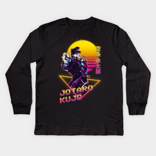 jotaro Kids Long Sleeve T-Shirt